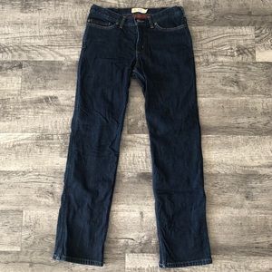 Carhartt Women’s Dark Wash Lined Jeans